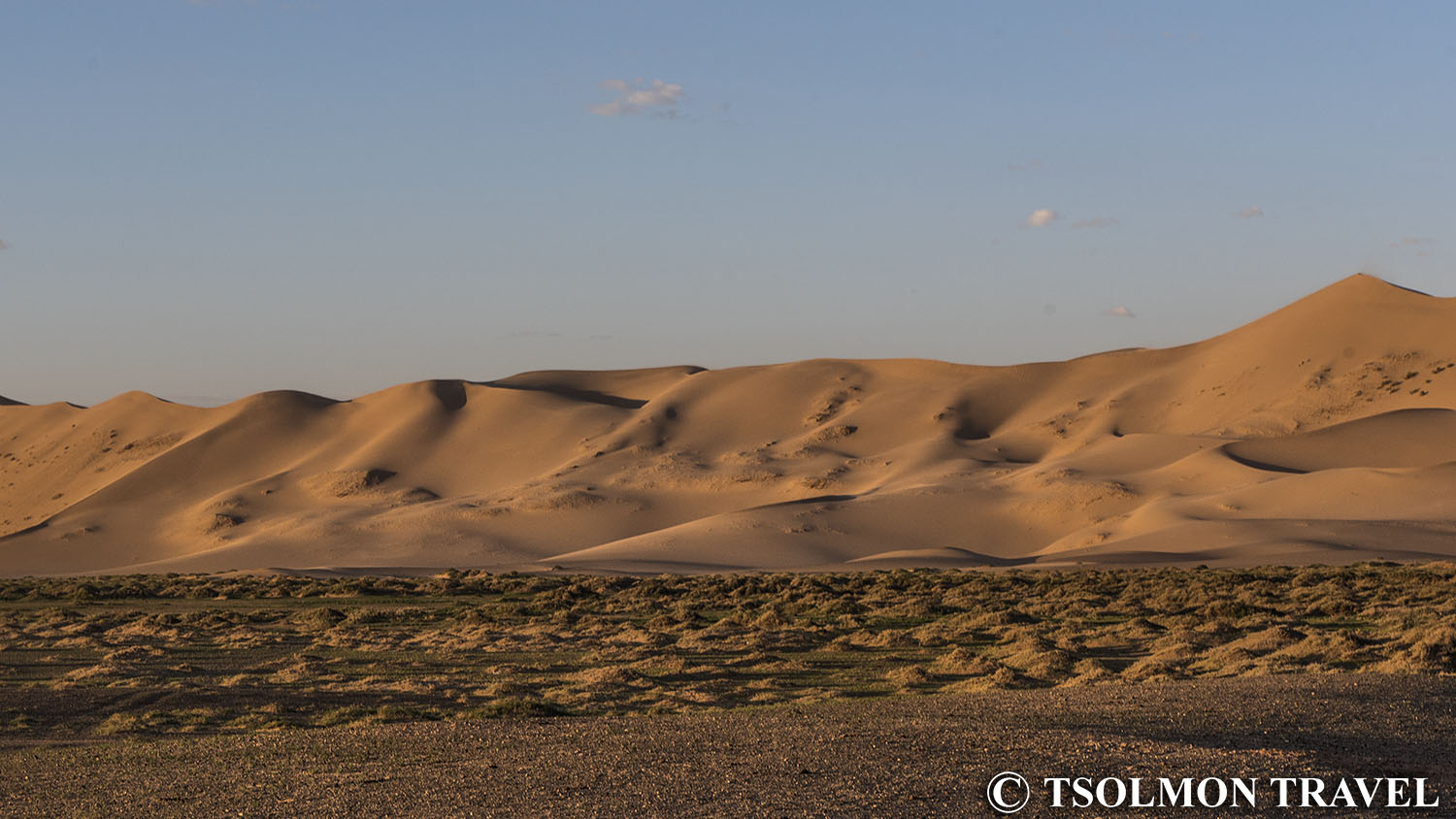 Khongor sand dune